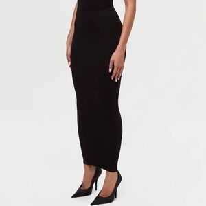Naked Wardrobe Black Maxi Skirt